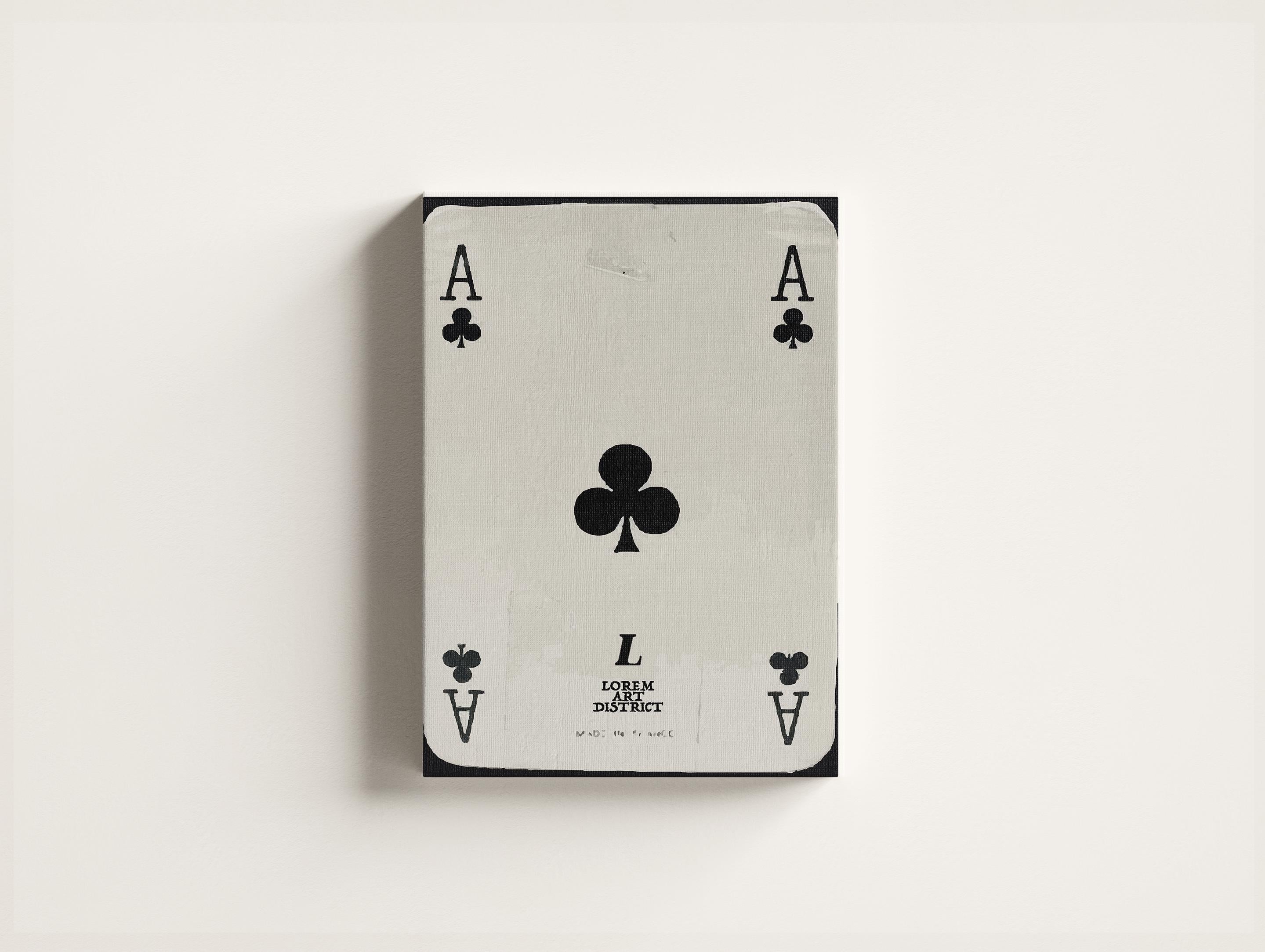 Ace of Clubs | Canvas Print