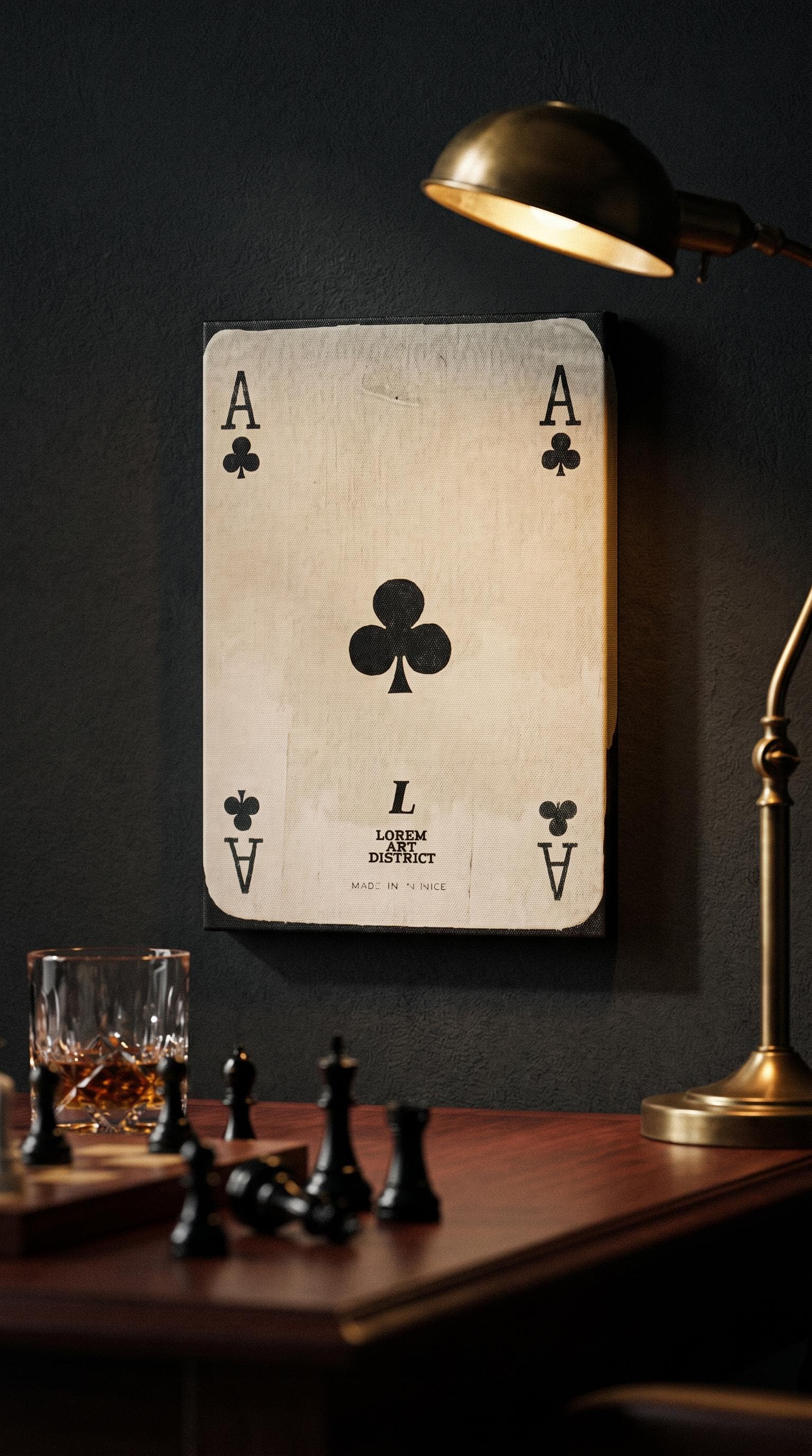 Ace of Clubs | Canvas Print