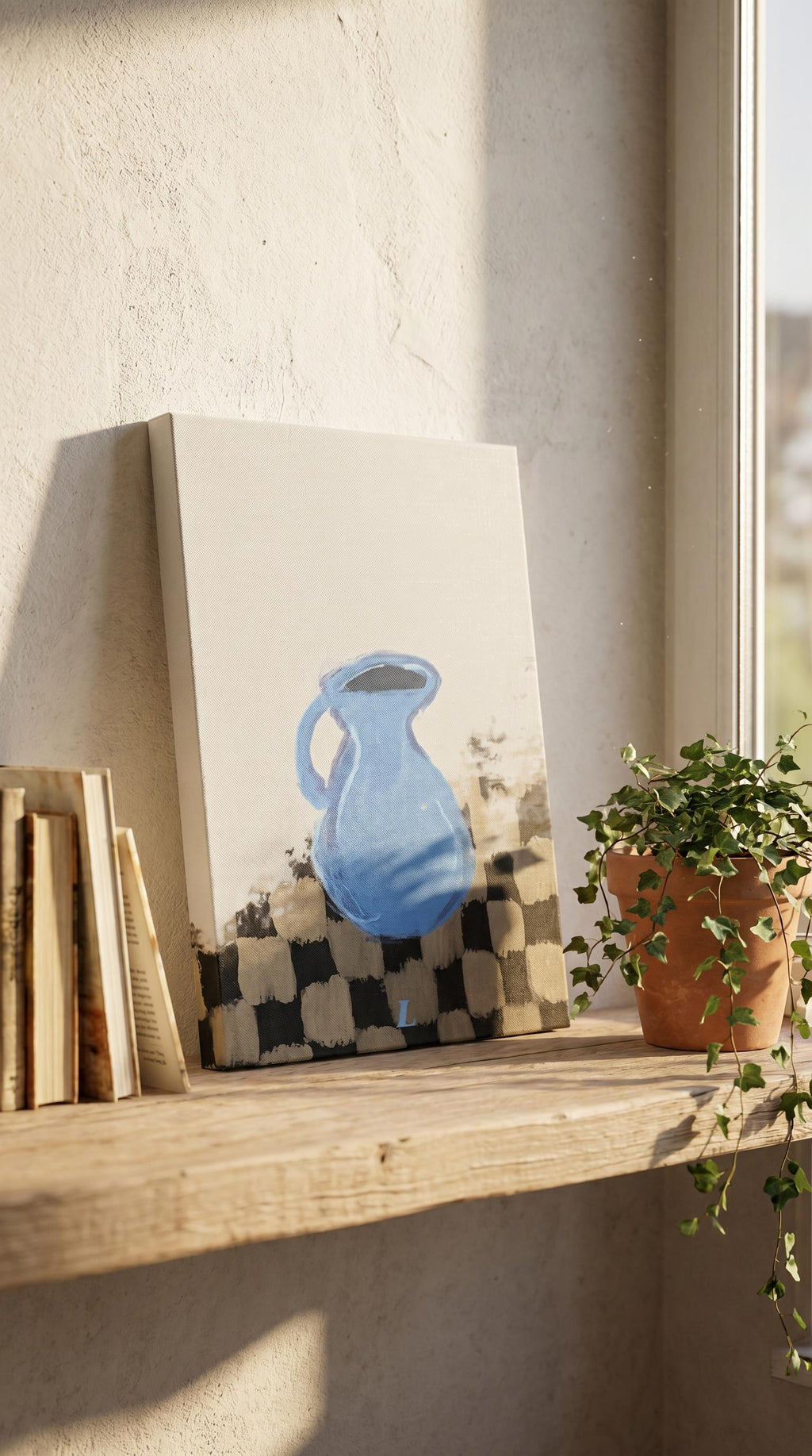 Blue Vase | Canvas Print