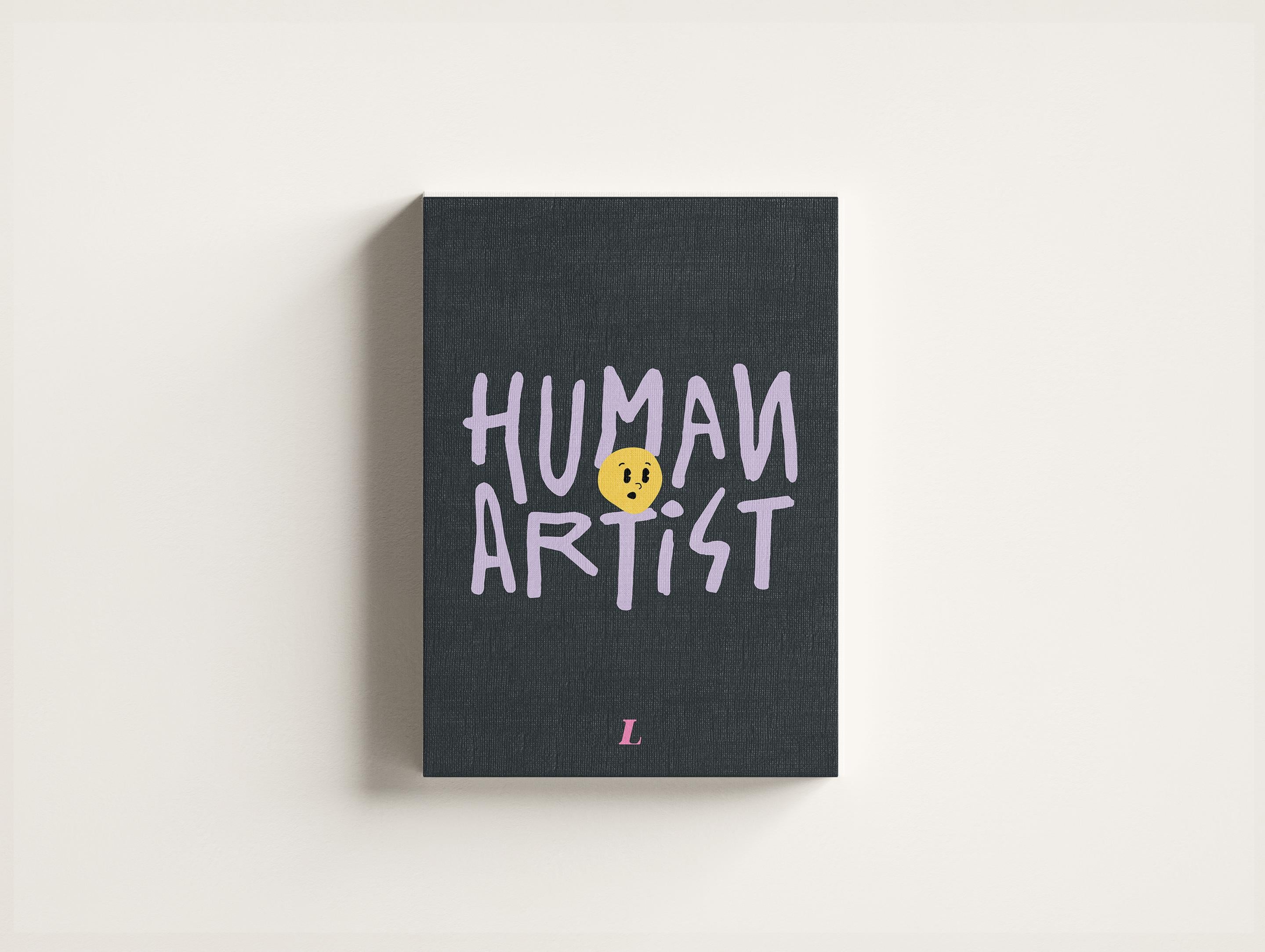 Human Artist | Canvas Print